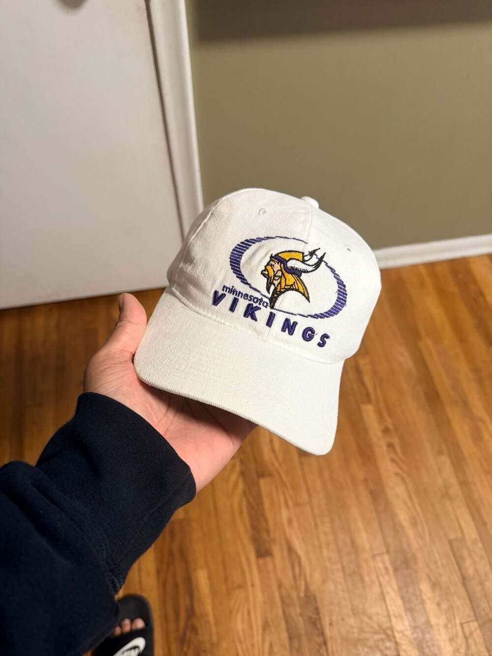 Starter Minnesota Vikings NFL Pro Line Vintage Hat White Strapback